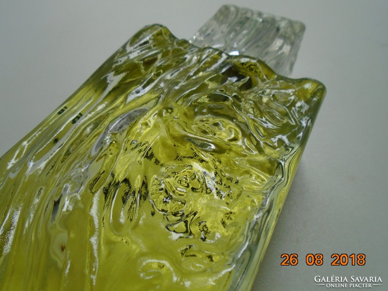 1993 Serge Mensau tervezte EAU DE ROCHAS HOMME párizsi férfi parfümös üveg ,CSAK ÜVEG