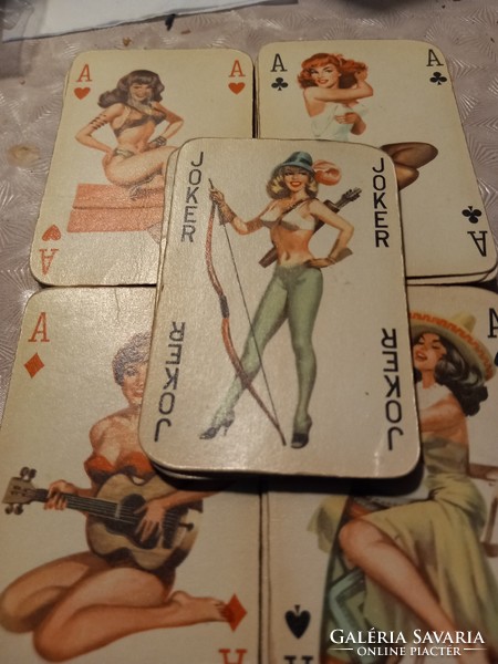 1960s piatnik pinup card deck