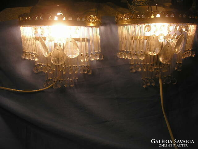 N8 antique copper + 59 double-pattern half-basket wall arms with glass rod pendants are sold together