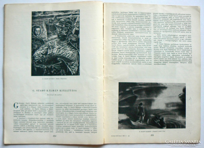 Free art, 1955. Good condition 57 page art magazine journal (very interesting)