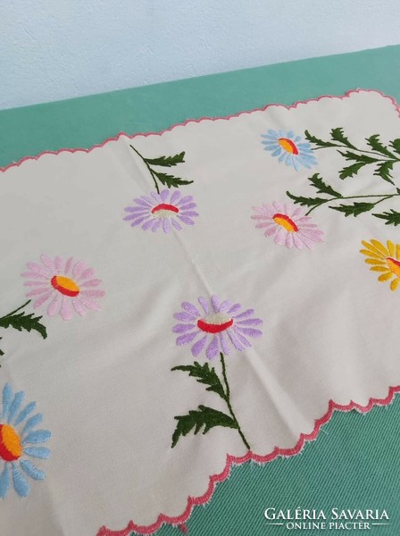 Beautiful embroidered table runner tablecloth tablecloth nostalgia piece village peasant Kalocsa