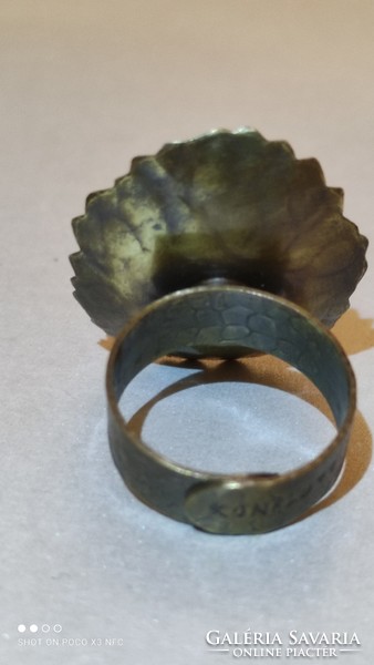 Jelzett KONPLOTT Miranda Konstantinidou Samurai Bloom kézműves  design  ékszer gyűrű