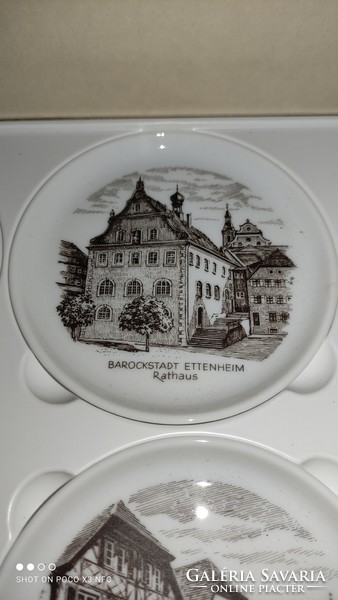 MoST ALACSONY ÁRON KÍNÁLOM!!! Fürstenberg porcelán tányér készlet dobozában