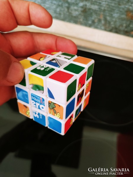 A magic cube with a fairy tale character