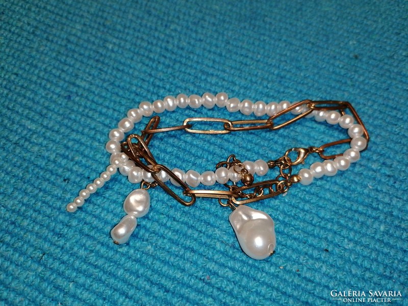 Asymmetric pearl necklace (336)