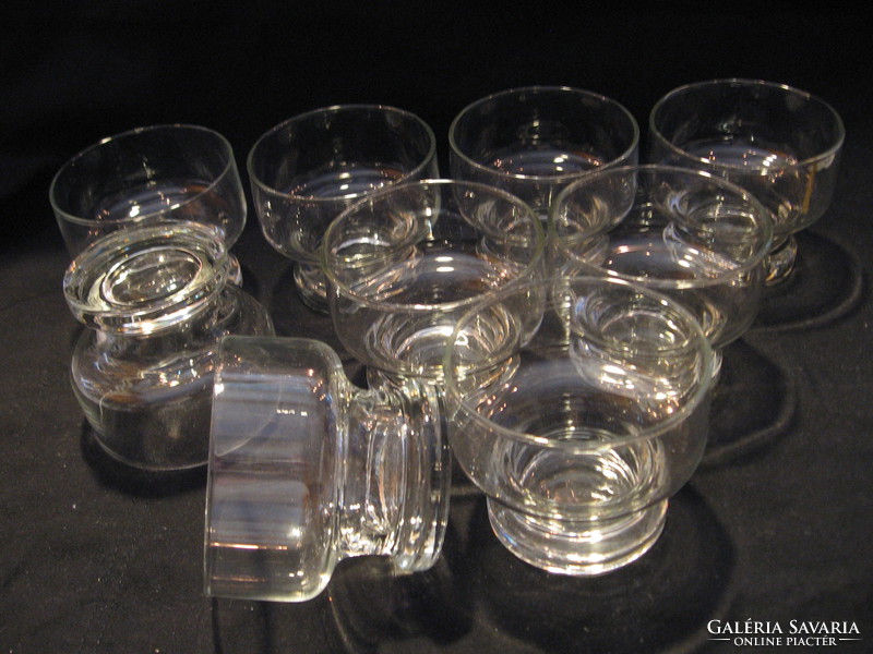 14 db-os skandináv whiskey pohár készlet, mécsestartó