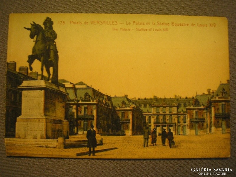 K postcard monarchy versailles no. Postcard
