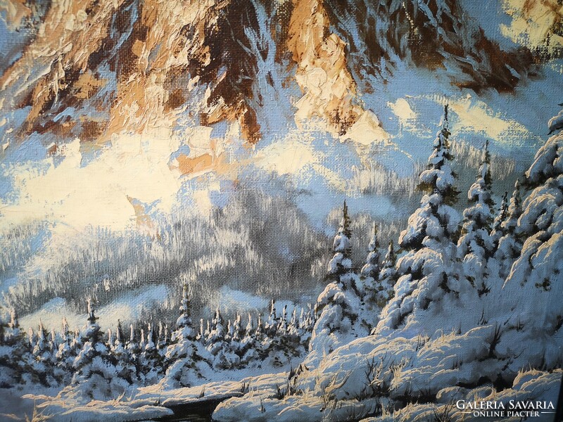 László Neogrády - snowy glimmer in the Tatras