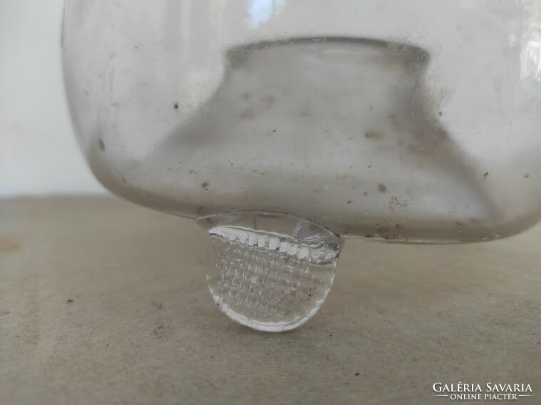 Antik légyfogó légy fogó fújt huta üveg A 5844