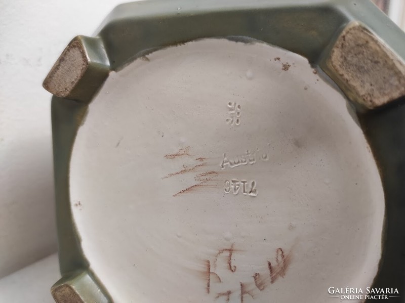 Antik jugendstil váza porcelán kerámia Austria jelzéssel szecesszió 197 5865