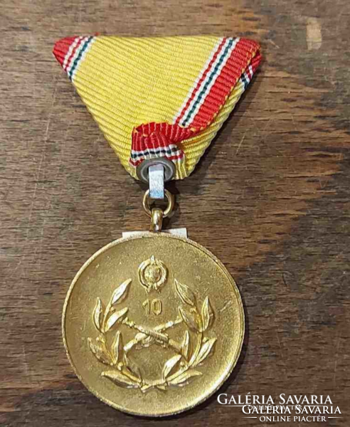 Defense Medal of Merit - 10 years