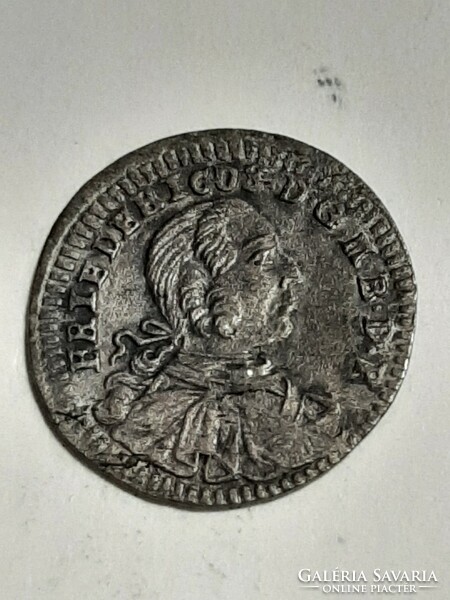 III .Friedrich 1 krajcár  1749  ezüst    7.