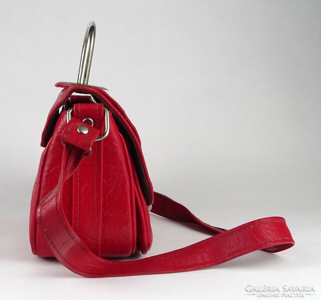 1J974 Retro piros női táska válltáska