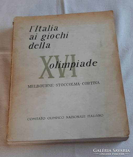 L' italia ai giochi della xvi olimpiade - Italian-language - rarity
