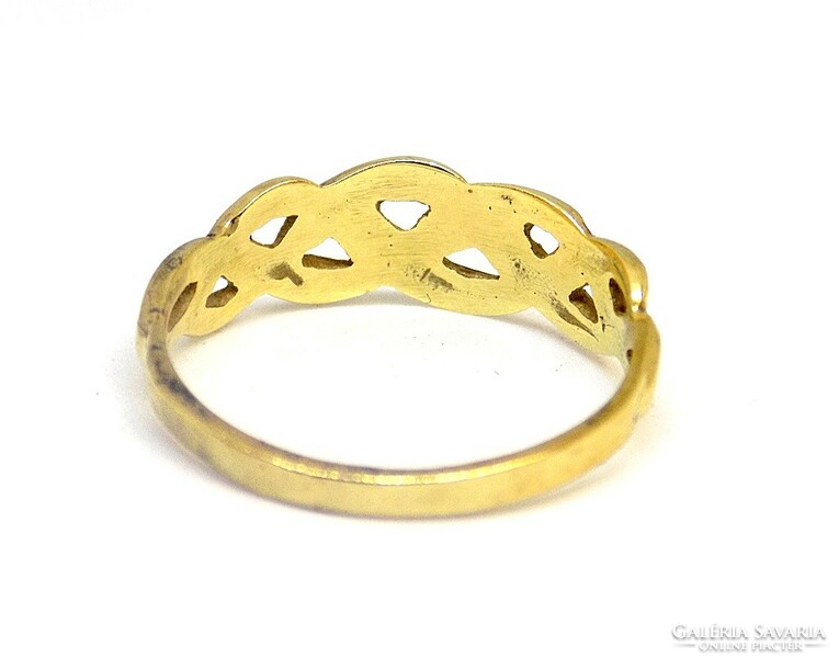 Kő nélküli arany gyűrű (ZAL-Au110022)