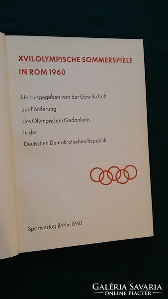 xvii. Olympische spiele rom 1960 - German-language - rarity (14)