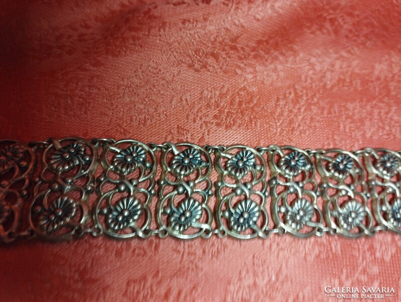 Beautifully crafted pewter bracelet, bracelet