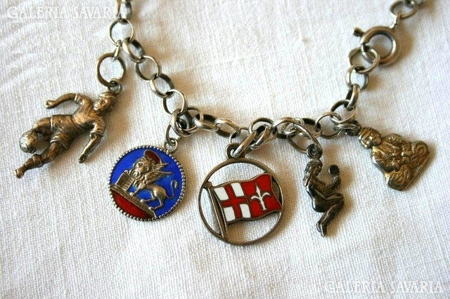 Bracelet decorated with antique silver zuszus hallmarked