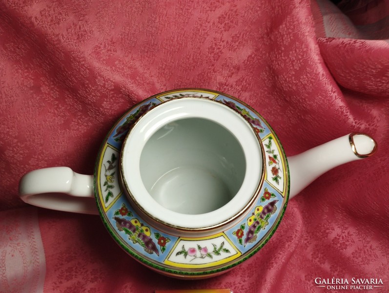 Gyönyörű tea- kávé porcelán kiöntő