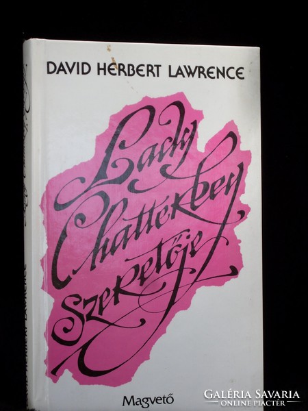 David h. Lawrence, Lady Chatterley's lover