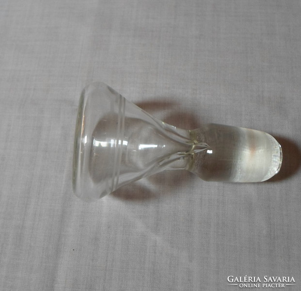 Retro / vintage glass stopper 2. (Wine bottle stopper)