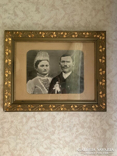 Wedding photo from the 1880s