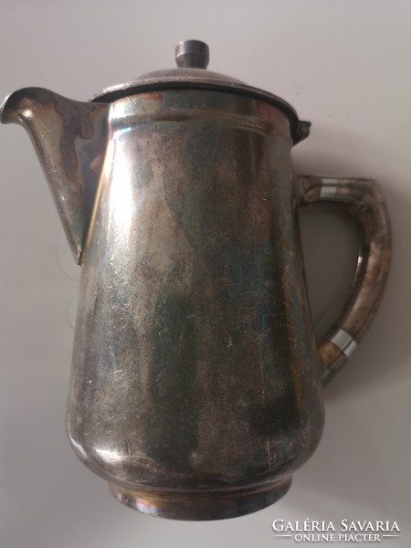 Silver-plated - old - German - milk spout