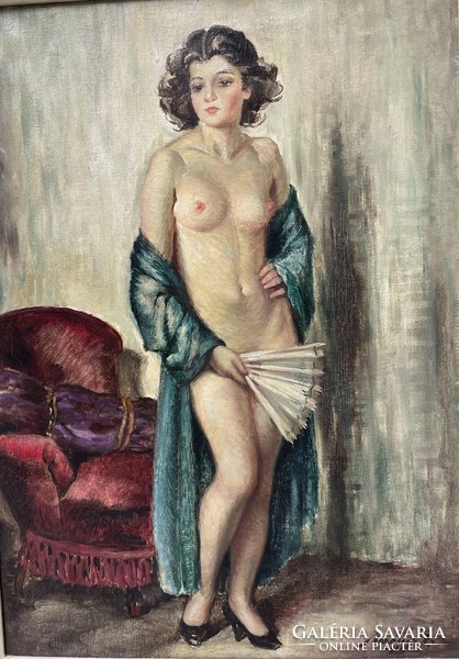 Merényi Rudolf (1893-1957) Akt