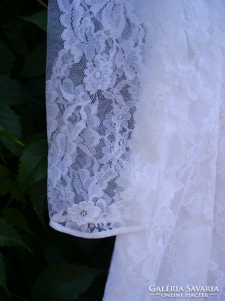 Old wedding dress - decorated with rhinestones