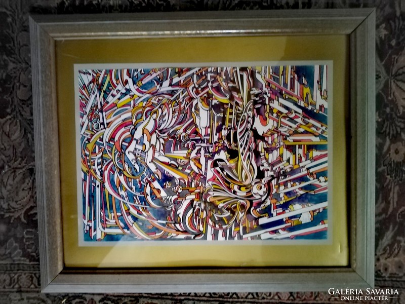 Masterpiece! Pop art style 58x48 cm