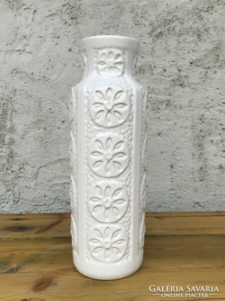Retro West-Germany white vase 50s Germany vase t-226