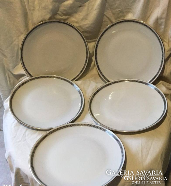 German porcelain cake plates - 5 pcs
