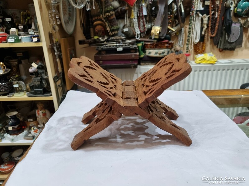 Indian wood carved holder