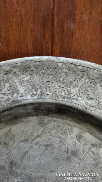 16th century Hungarian pewter bowl