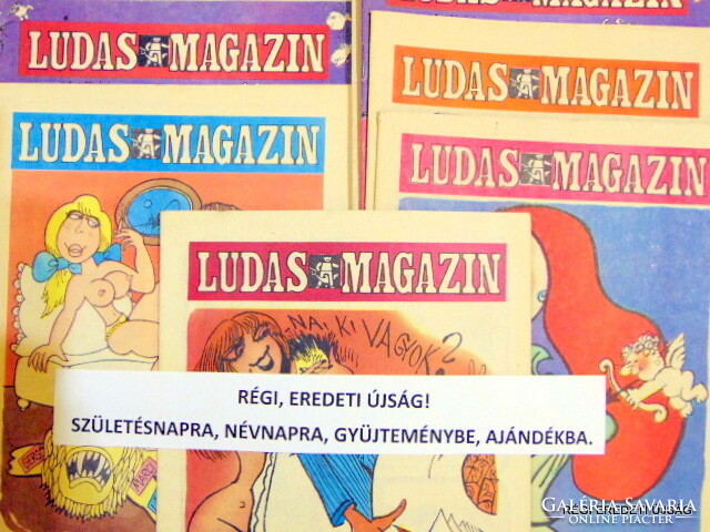 1986 szeptember  /  Ludas Magazin  /  SZÜLETÉSNAPRA!? Eredeti, régi újság :-) Ssz.:  20286