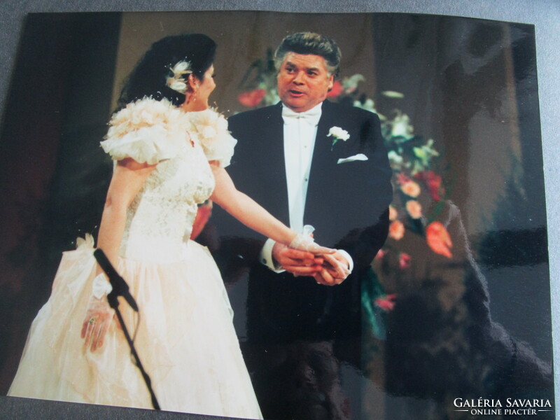 Unforgettable József Kovács New Year's interoperetta operetta gala 1991 cheerful photo album original 43 pieces