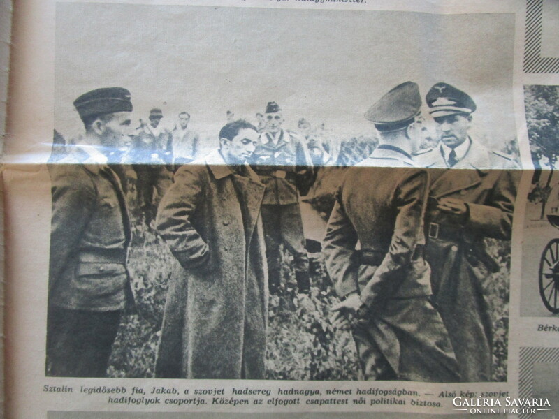 1941 Képes sándány newspaper Miklós Horthy Transylvania's new bread festival ii. World War Social Life