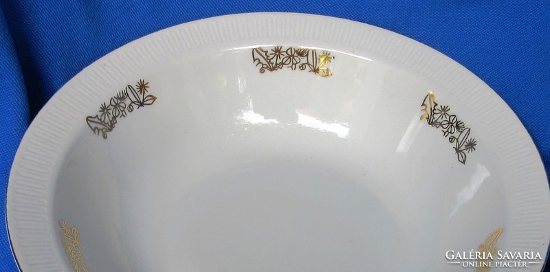 Német Stadtlengsfeld porcelán leveses, szószos, pörköltes tál egyben eladó.