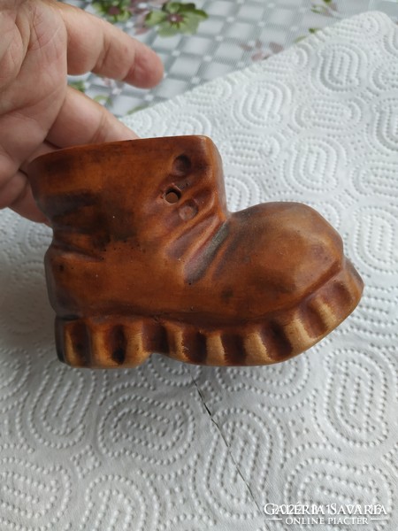 Ceramic boots for sale!