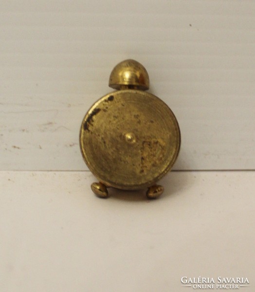 Copper clock miniature
