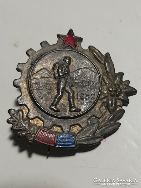 Old tour badge, badge from 1959