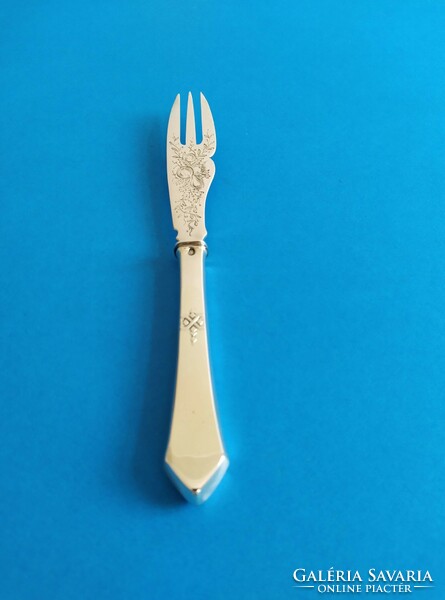 Silver klinkosch fish serving knife fork combo