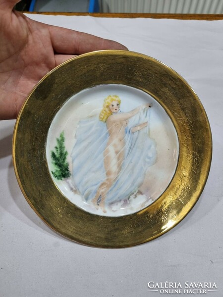 Zsolnay porcelain wall plate