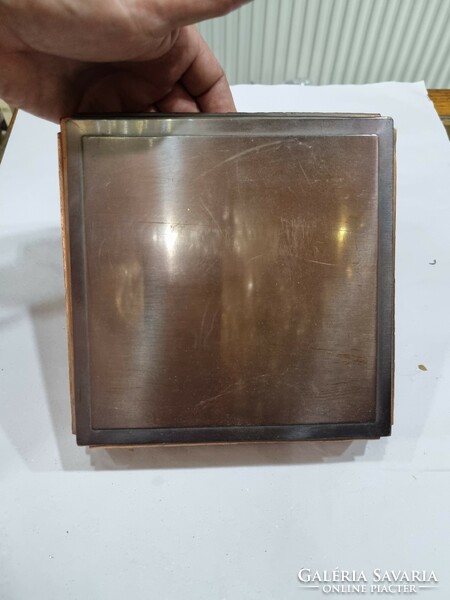Industrial copper music box