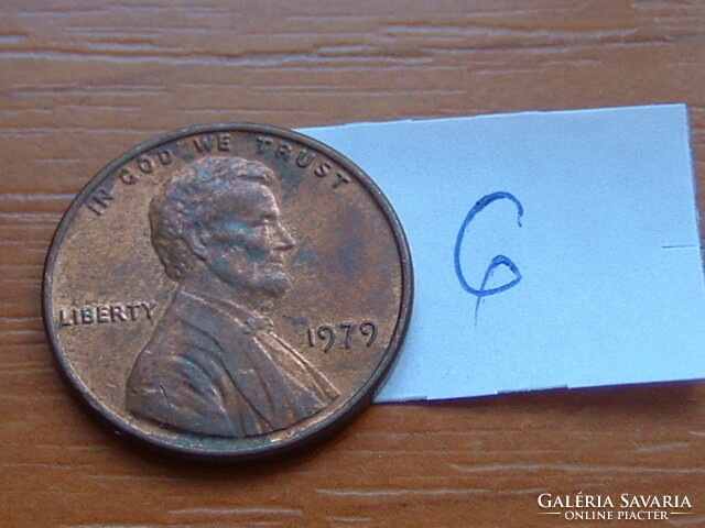USA 1 CENT 1979  LINCOLN  6.