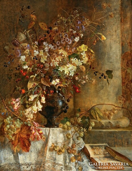 Marie egner - autumn bouquet - reprint