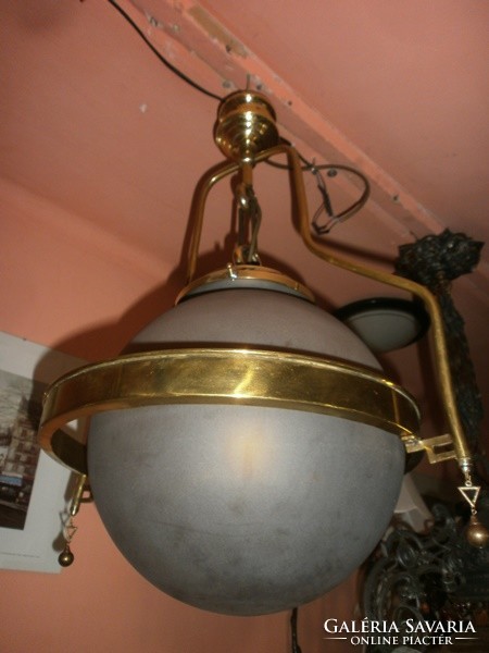 S22-35 art-deco ceiling spherical chandelier