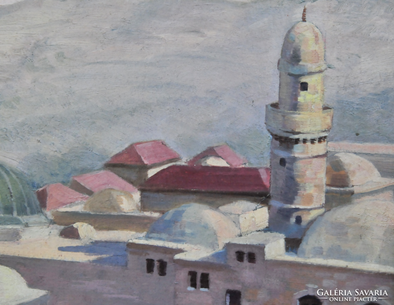 Paul SCORTESCO (1895-1976): Templom Damaszkuszban, Szíria