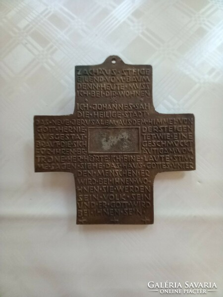 Antique Regiseg religious iron cross
