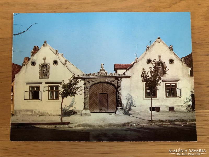 Sopron - 1277 - 1977. Two Moorish houses postcard - post office